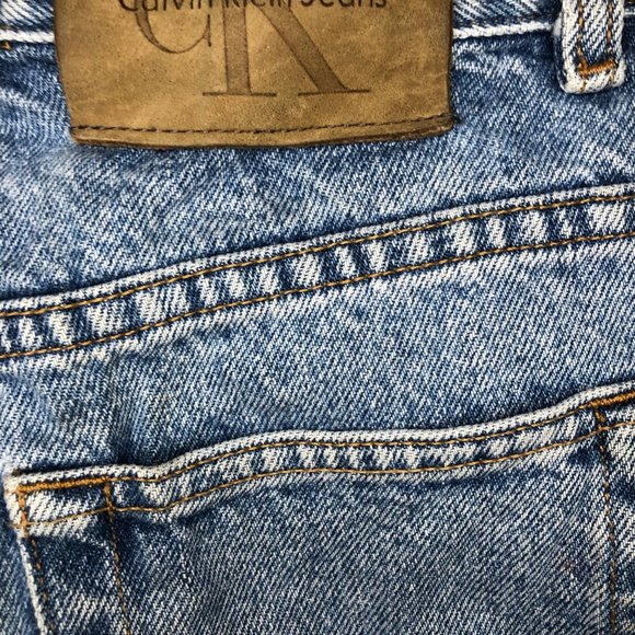 Vintage 1990s Calvin Klein Mom Jeans Size 4 - Picture 3 of 10